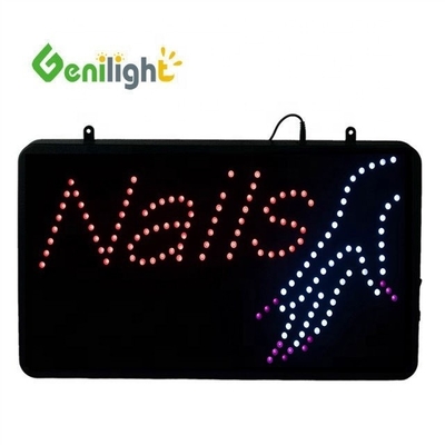 φωτεινότητα Genilight εσωτερικό 56*33cm Super φωτεινότητα Custom LED Open Display LED Sign