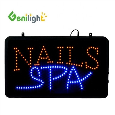 φωτεινότητα Genilight εσωτερικό 56*33cm Super φωτεινότητα Custom LED Open Display LED Sign