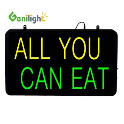 CE RoHS εσωτερικό 56*33cm Genilight No Vacancy Flash LED ανοικτό σήμα προγραμματιζόμενο σήμα LED