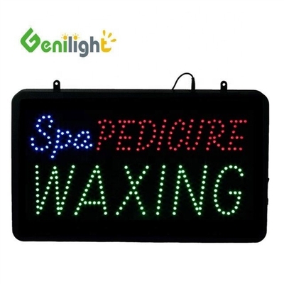 CE RoHS εσωτερικό 56*33cm Genilight No Vacancy Flash LED ανοικτό σήμα προγραμματιζόμενο σήμα LED