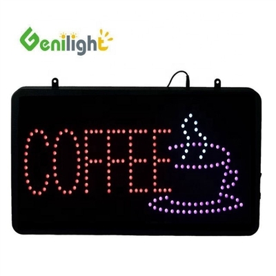 53*45 cm Animated Motion LED Business Cafe Club Σημείωση ενεργοποίησης / απενεργοποίησης Κουμπέιτ Bright Open Light Neon LED
