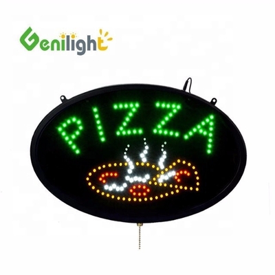 Αντιδιαστολή εκπληκτική LED μπαταρία οθόνη Pizza Σημάδι Για Επιχειρηματικό κατάστημα