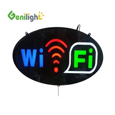 Πλήρες χρώμα WIFI HOT SPOT LED ανοικτή πινακίδα σχεδιασμένη με 5mm Superbright LED στην καλύτερη προσφορά