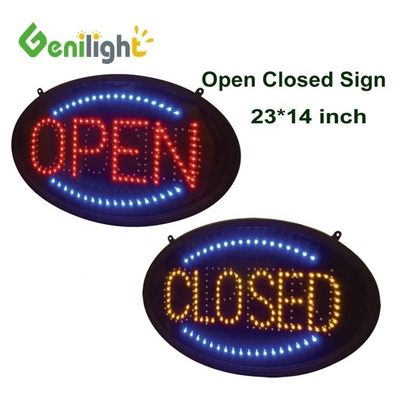 Εσωτερική ανοικτή σημαία με φώτα LED 1.5kg 30000 ώρες διάρκεια ζωής κρεμασμένο σχεδιασμό