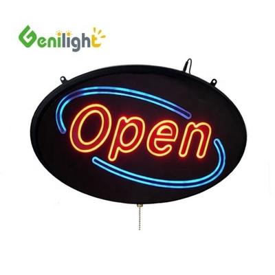 Genilight 22 * 13 ιντσών Ακρυλικό LED Neon Πληροφοριακή Σήμανση εξόδου με 0 κατανάλωση ρεύματος