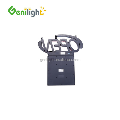 Ακρυλικό LED Neon Open Sign με ώρες 12V Εισαγωγή τάσης Εύκολο και μοντέρνο σχεδιασμό 54x52cm