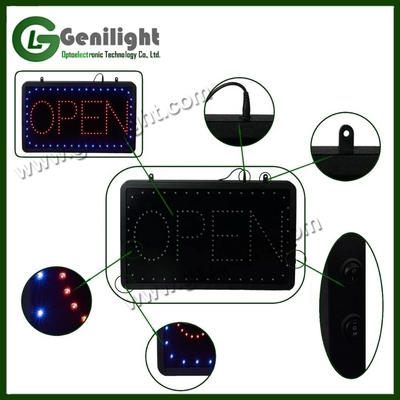 Υπερ φωτεινή εξατομικευμένη LED ανοικτή πινακίδα για λιανικό εμπόριο