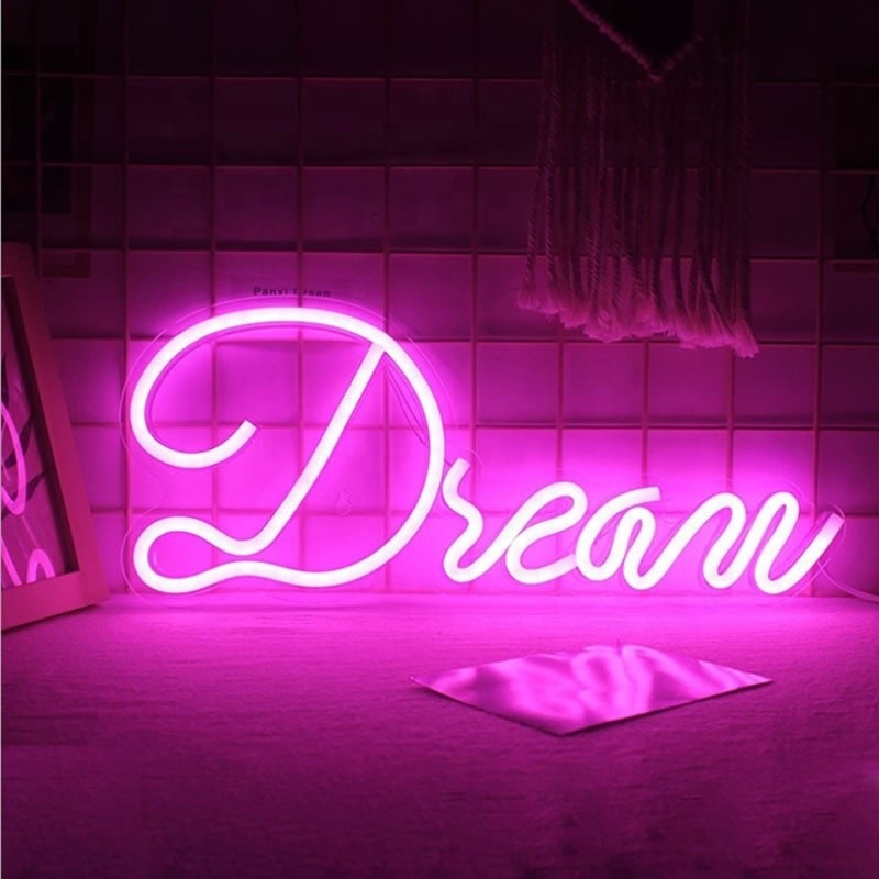 Επικαιροποιημένα φώτα με φώτα Art Neon Decorfor Birthday Χριστουγεννιάτικο γάμο Αίθουσα παιχνιδιών τάση 5V κατανάλωση ενέργειας 1
