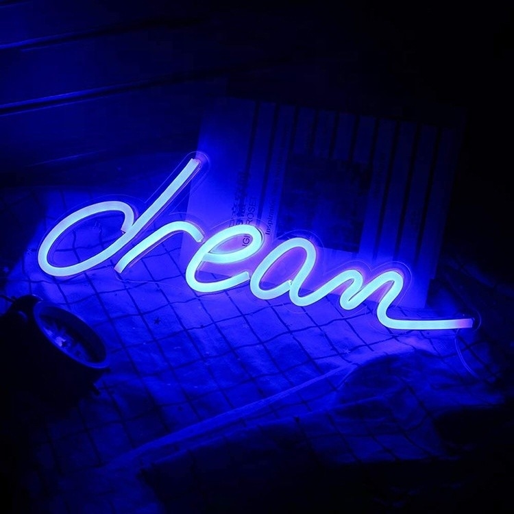 Σχεδιάστε το δικό σας LED Neon Sign με Custom Text Voltage 5V Ζωή 50000 ώρες