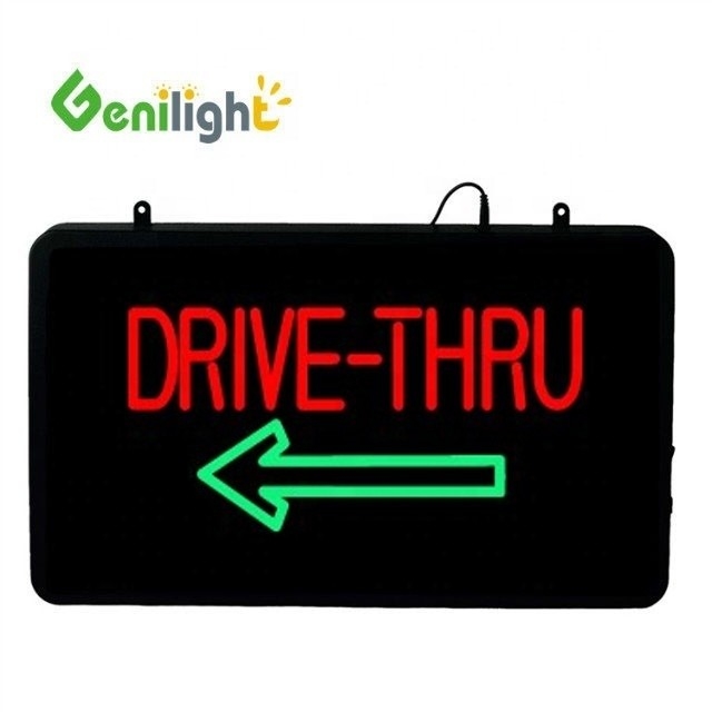 CE RoHS Εγκρίθηκε Genilight 22 * 13inch Indoor Acrylic LED Neon Open Sign για διαφήμιση