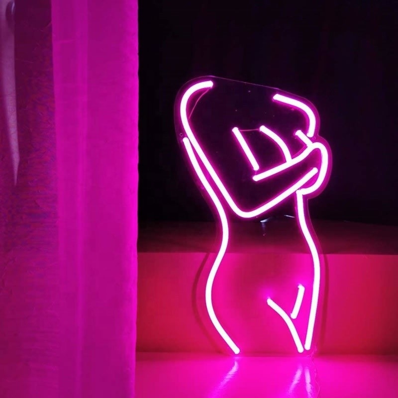 Σεξυ Lady Neon Σημείωση για το υπνοδωμάτιο Man Cave Bar Store Home Party Art Decor Πλήρωση ενέργειας 1