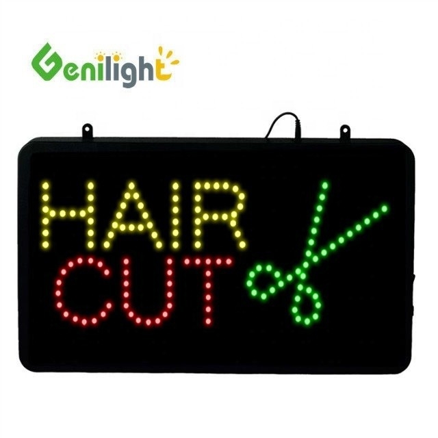 Genilight Indoor 56*33cm Υψηλό λαμπερό σαλόνι μαλλιών Κοπή μαλλιών ανοιχτό φως Πίνακα για σαλόνια