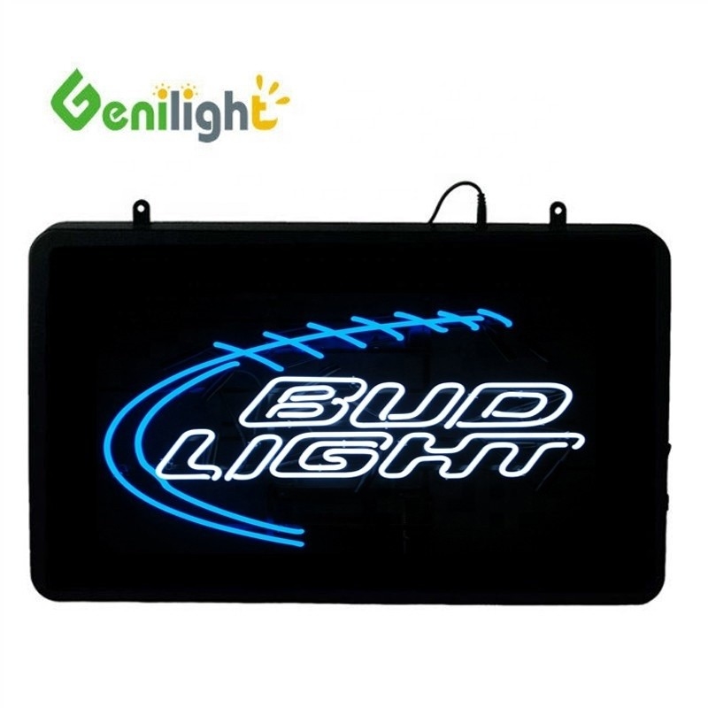Νεονικό σήμα ανοιχτού LED με φωτισμό BUD 56*33 cm 100000h