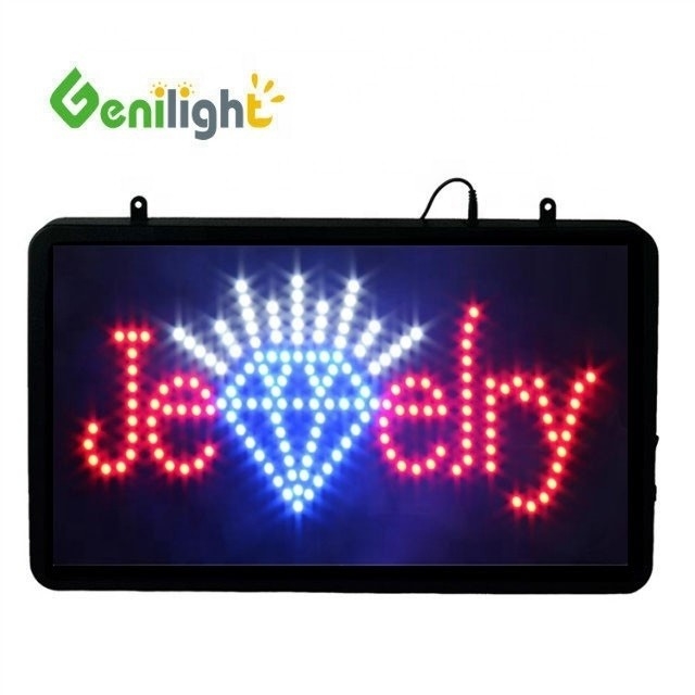 Genilight Indoor 56*33cm LED Σημάδια για το κατάστημα φωτεινότητα και κοσμήματα σε διαφορετικούς τρόπους