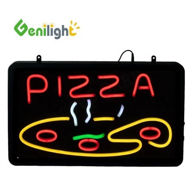 Ανώτατη ανάλυση Genilight 22 * 13inch PIZZA Logo LED Neon Σήμα με CE RoHS από την αρχική