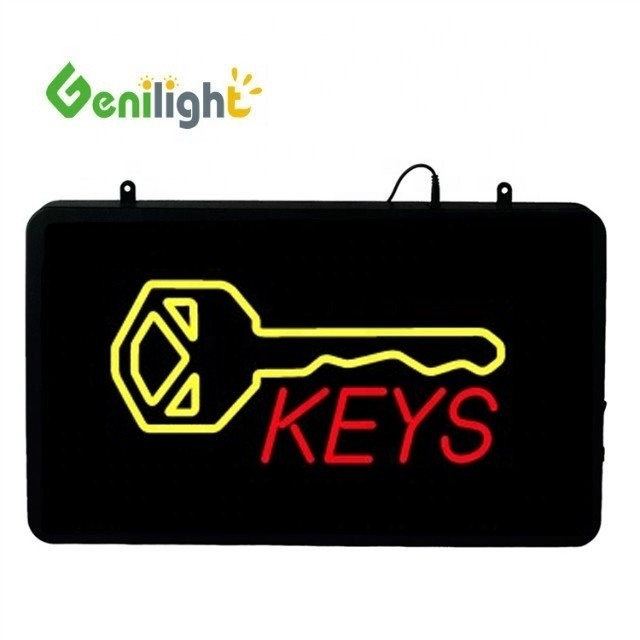 Το Genilight 56*33cm LED Neon Sign με Key Logo Η τέλεια προσθήκη στην βιτρίνα σας