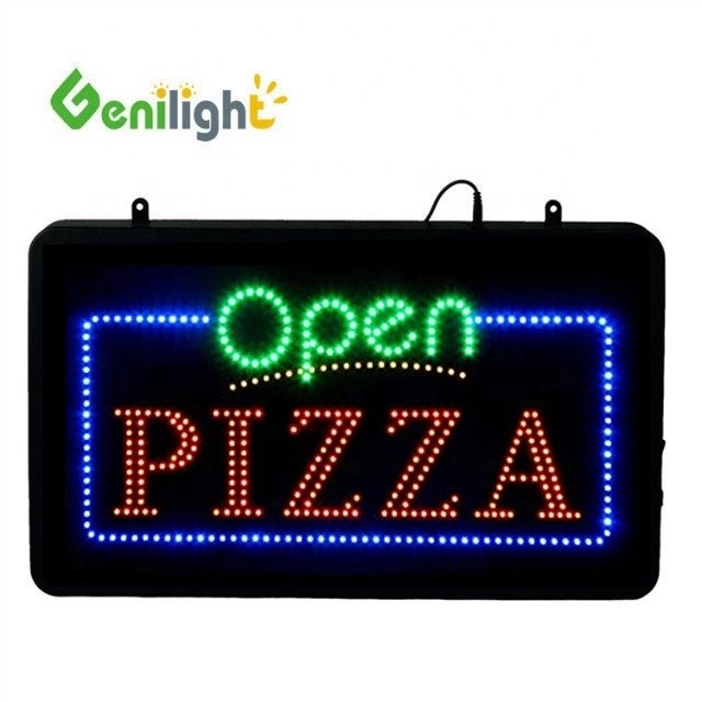 ABS Open-Mold LED Πίτσα Σημάδι για εσωτερικό Genilight 22 * 13inch DC12V CE και RoHS πιστοποιημένο
